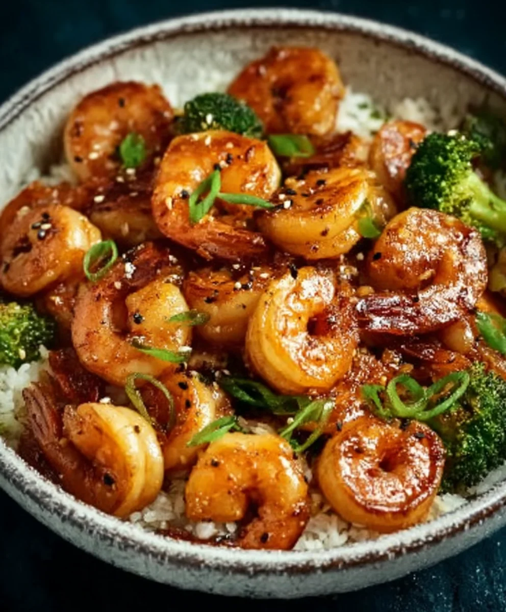 High-Protein Honey Garlic Shrimp Recipe-Easy & Delicious
