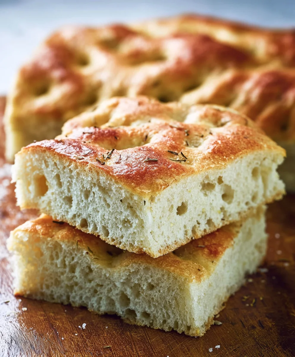 Easy No-Knead Focaccia Bread Recipe