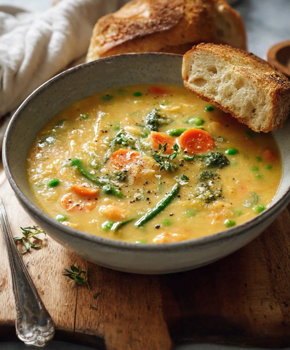 One-Pot Creamy Vegetable Soup - Easy Comfort Food