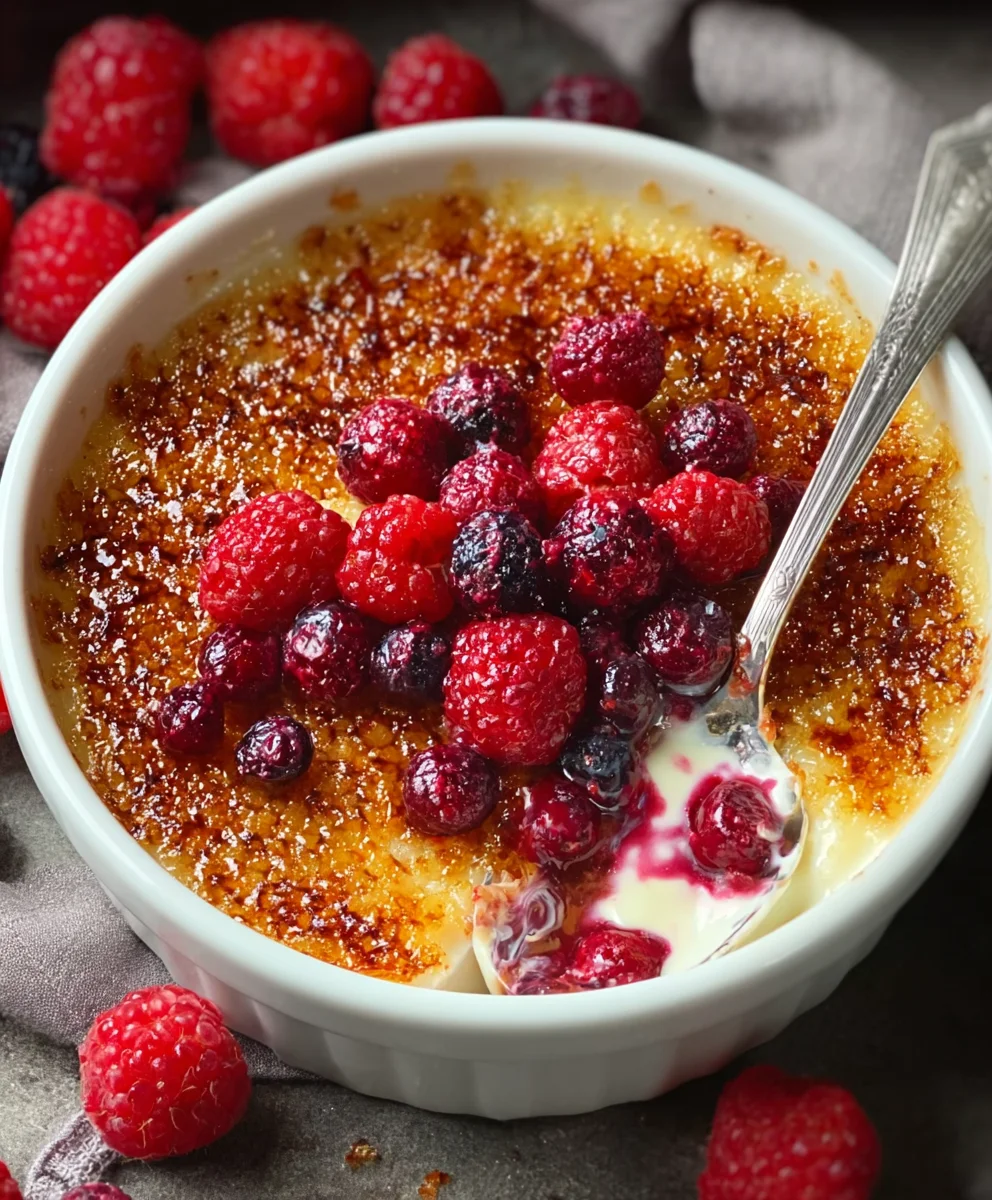 Berry Brûlée Recipe- Easy & Elegant Dessert