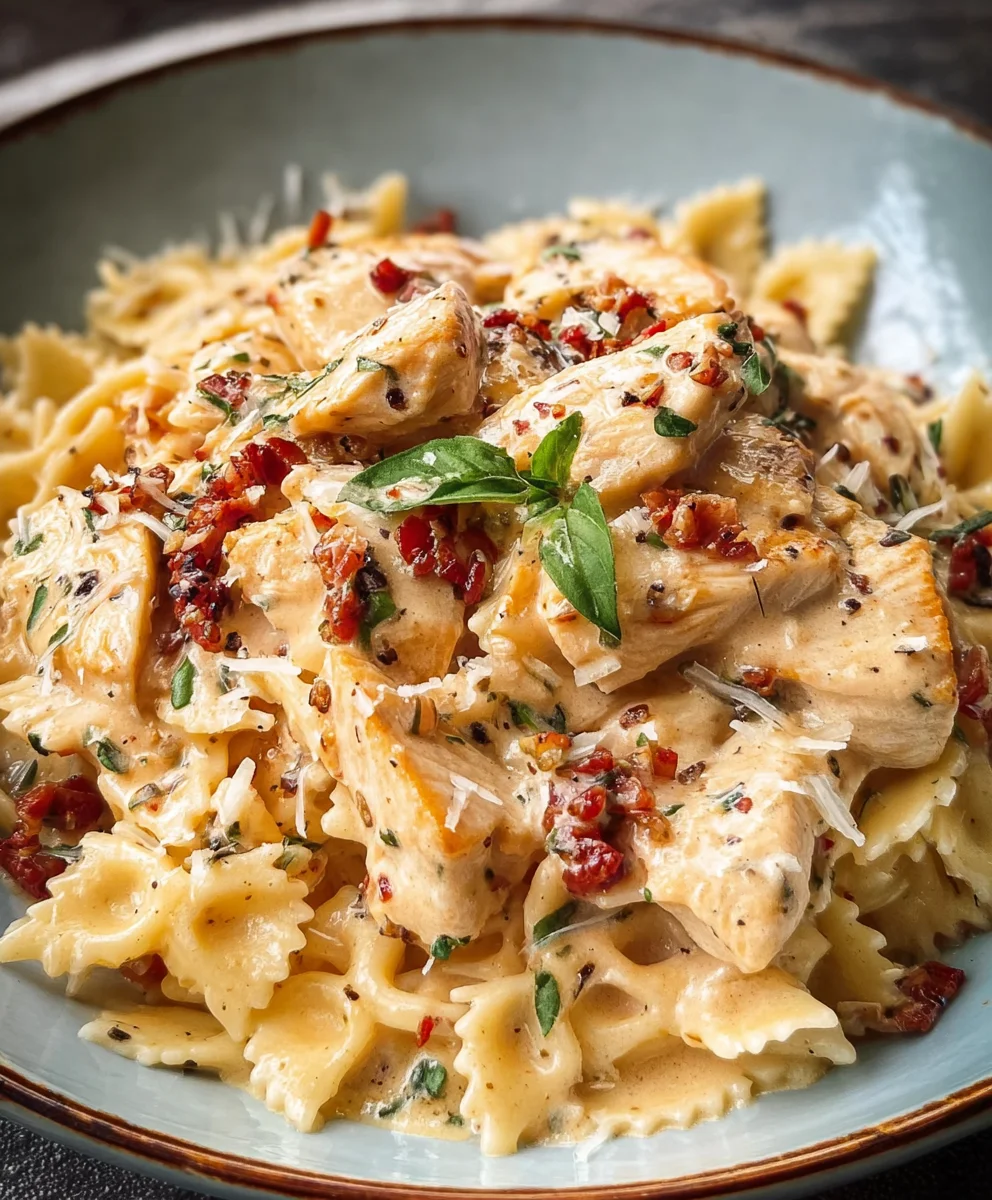 Marry Me Chicken Pasta-Creamy & Easy Dinner