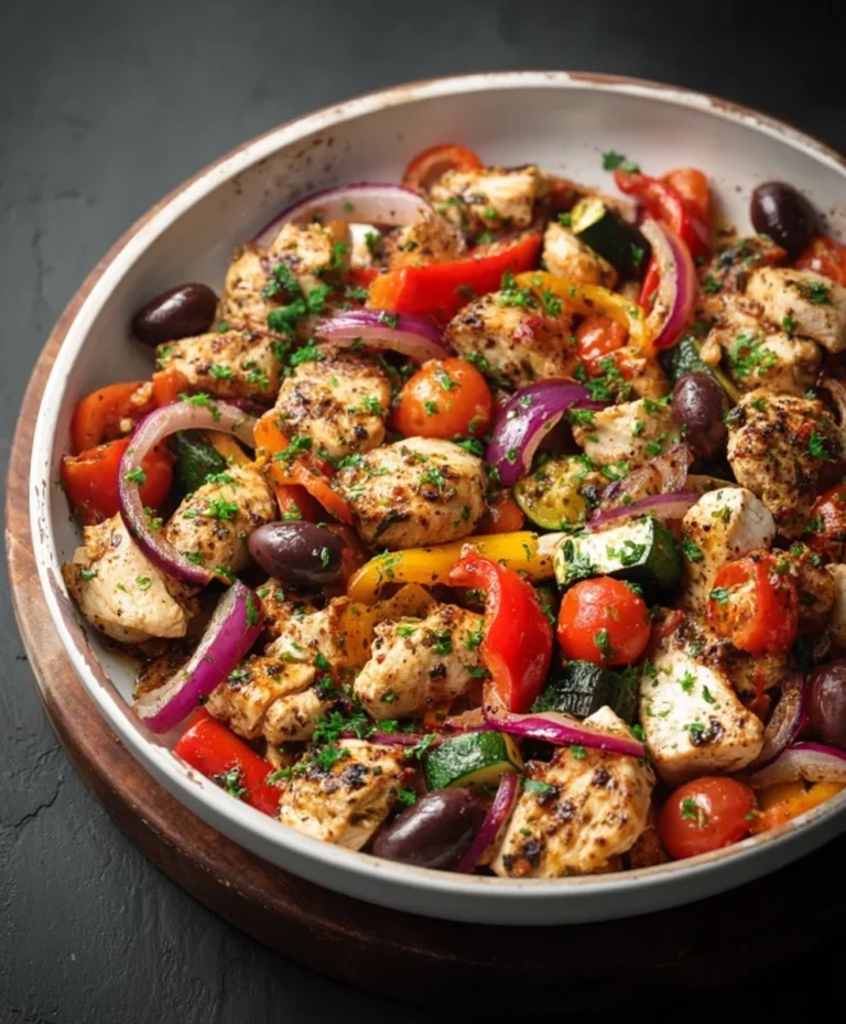Easy Mediterranean Chicken Stir Fry Recipe