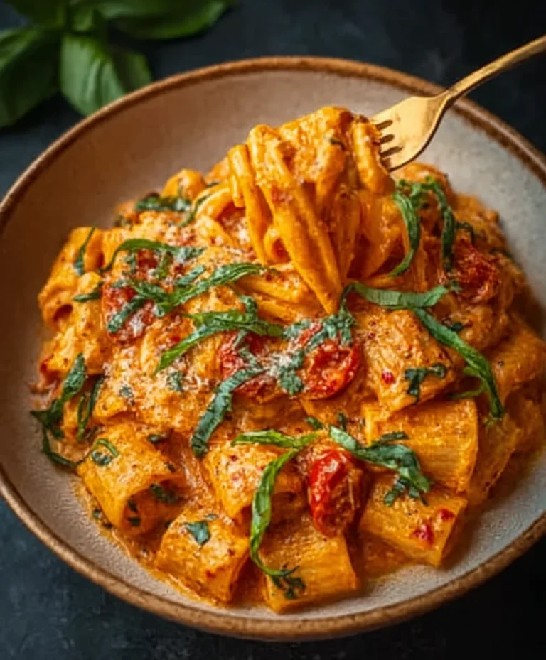 Creamy Tomato Garlic Pasta Recipe