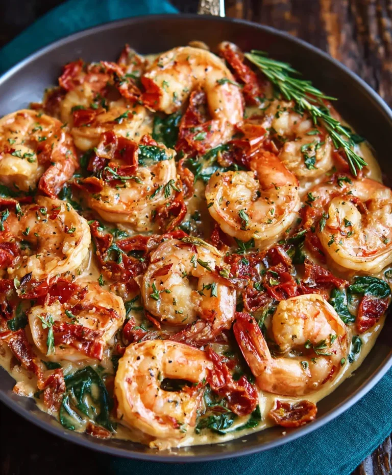 One-Pan Tuscan Shrimp Dinner Easy 30-Minute Meal