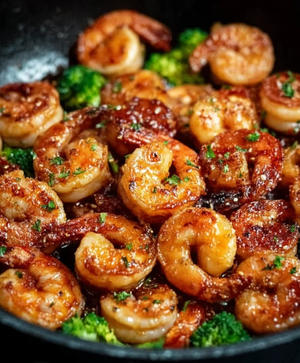 High-Protein Honey Garlic Shrimp Recipe-Easy & Delicious