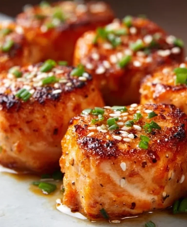 Bang Bang Salmon Bites – Easy Quick Salmon Appetizer