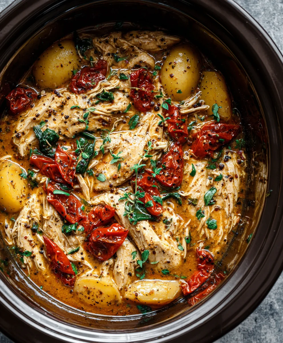 Slow Cooker Vnon-alcoholic alentine's Dinner Cozy Night In
