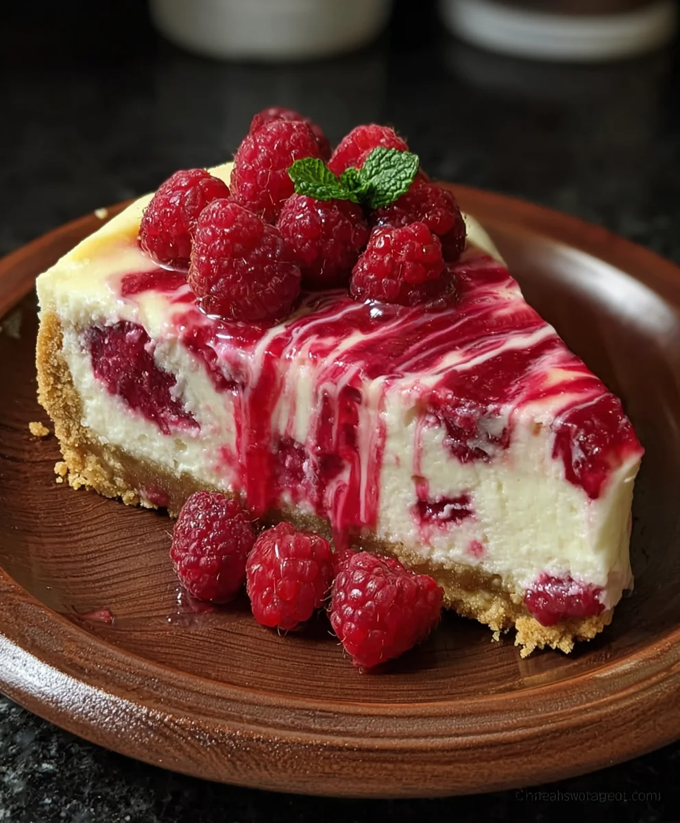 Creamy Raspberry Cheesecake-The Perfect Dessert