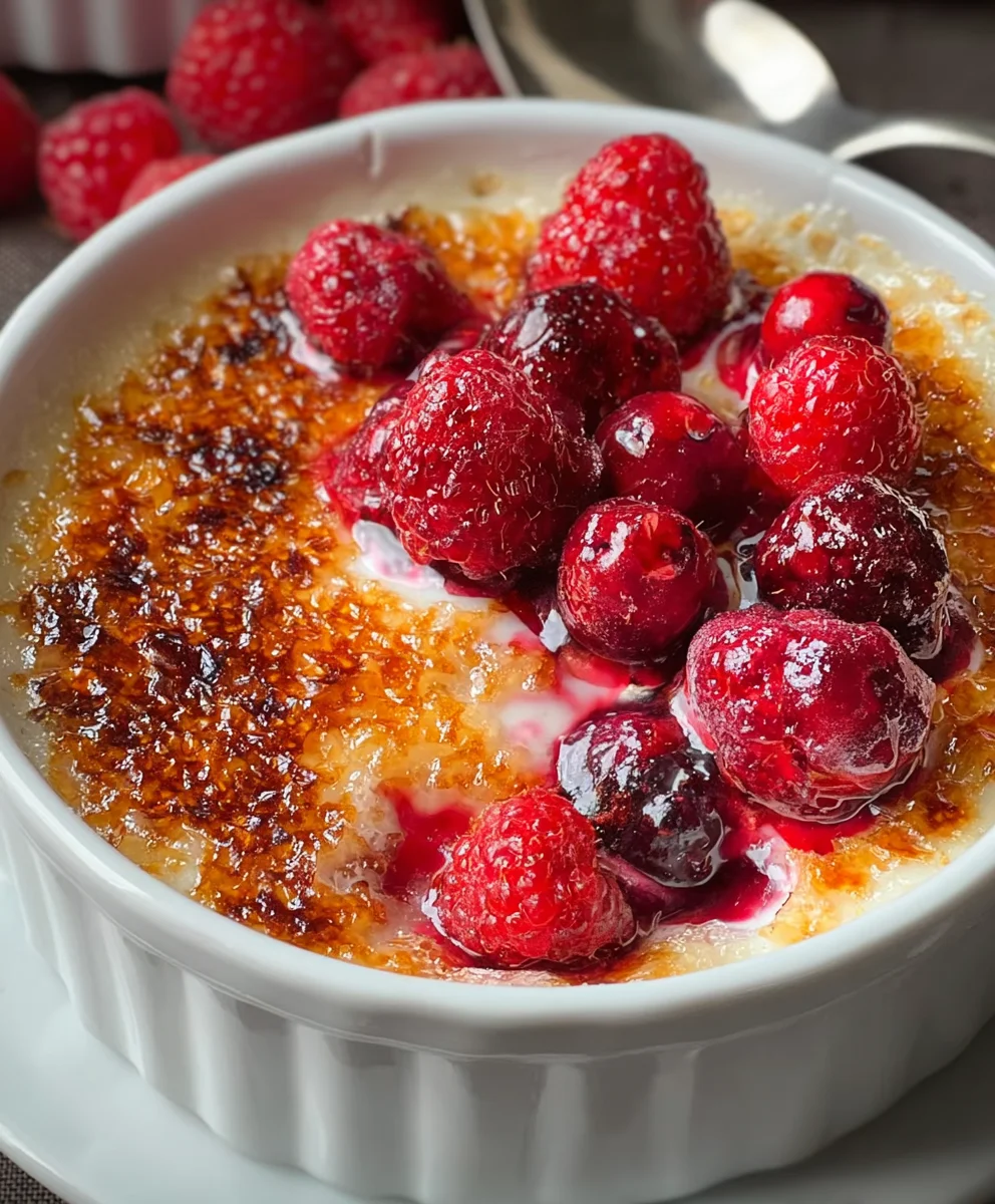Berry Brûlée Recipe- Easy & Elegant Dessert