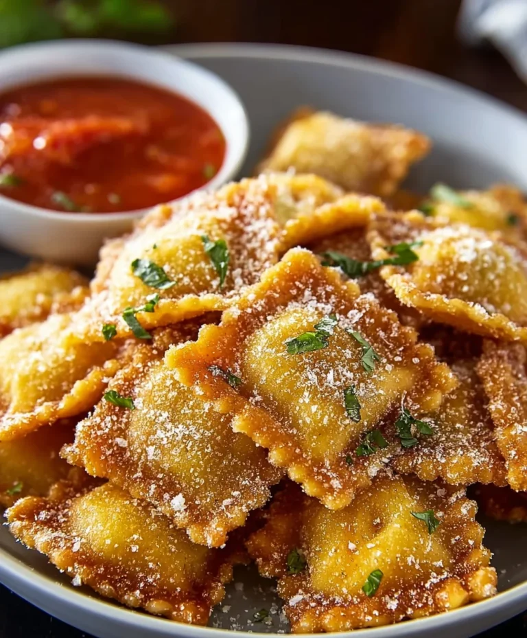 Crispy Fried Ravioli Recipe-Perfect Appetizer