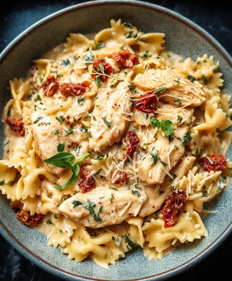 Marry Me Chicken Pasta-Creamy & Easy Dinner