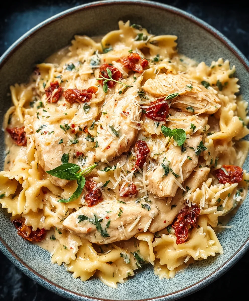 Marry Me Chicken Pasta-Creamy & Easy Dinner