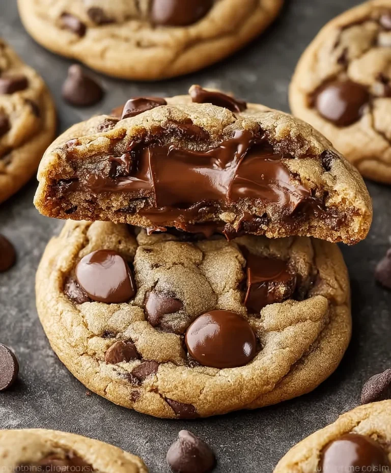 Decadent Stuffed Chocolate Chip Cookies – Pure Bliss