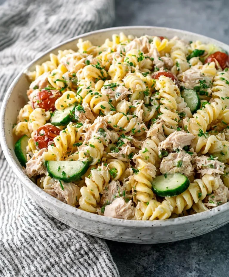 Easy Tuna Pasta Salad- Quick & Delicious Meal