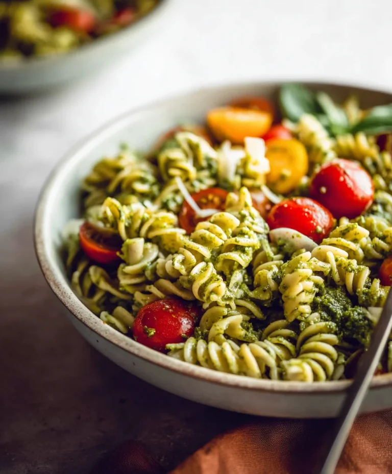 Easy Pesto Pasta Salad – Quick Fresh Recipe