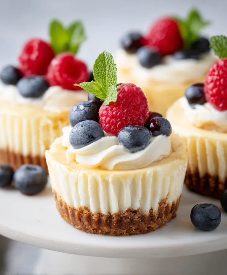 The Best Mini Cheesecakes-Creamy Delicious Dessert