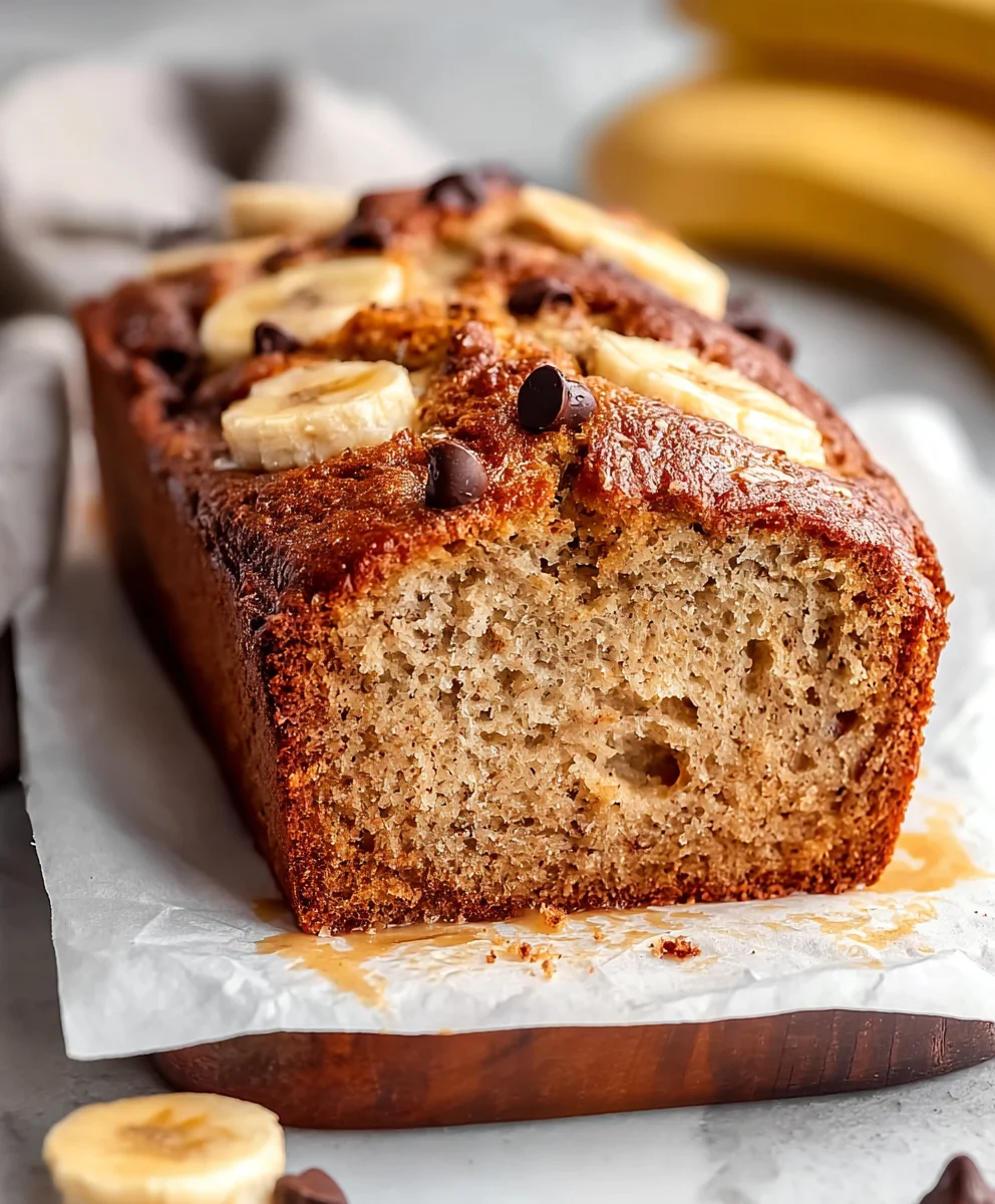 Greek Yogurt Banana Bread - Moist & Healthy Treat