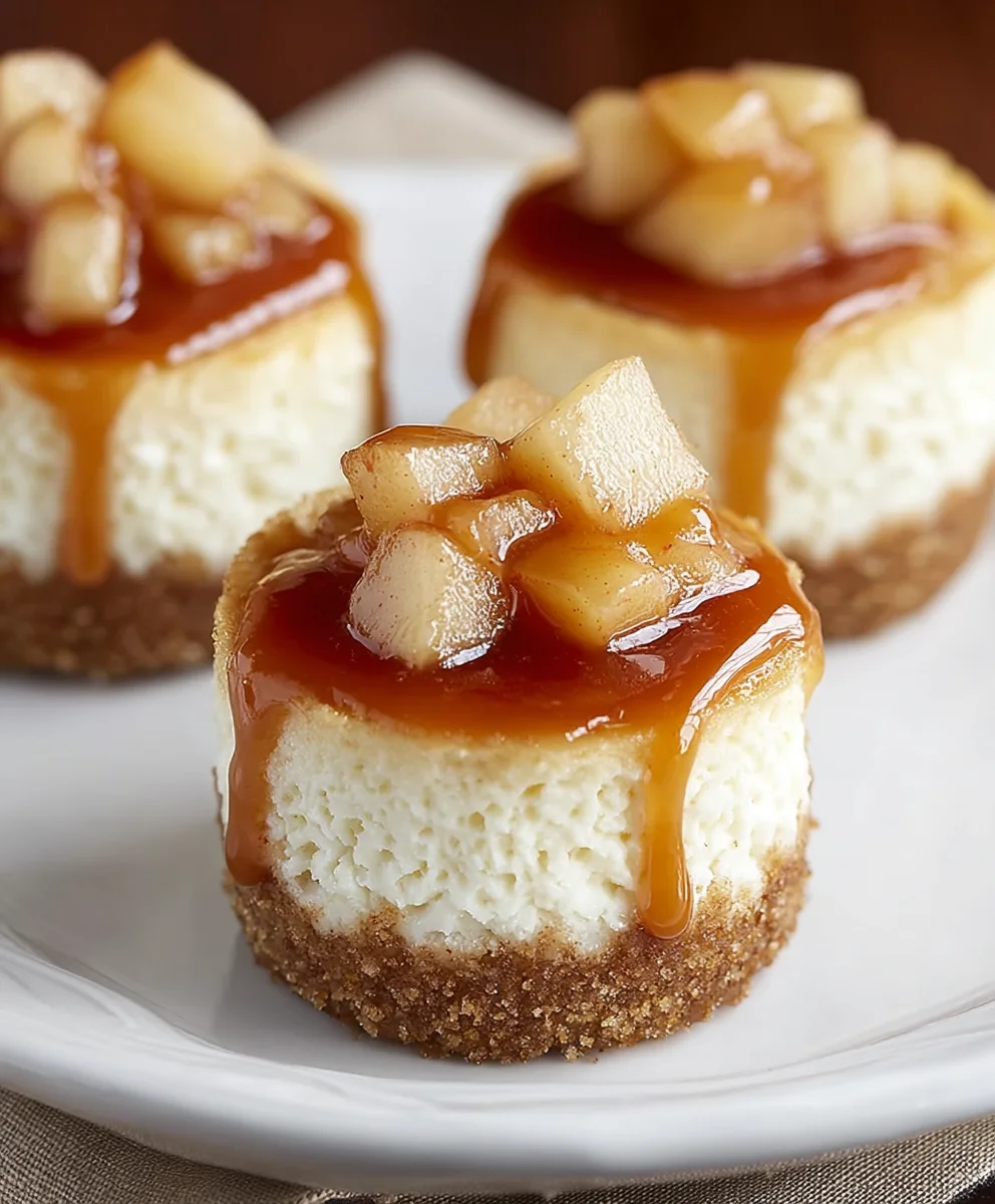 Mini Apple Cheesecakes - Decadent Dessert Bites