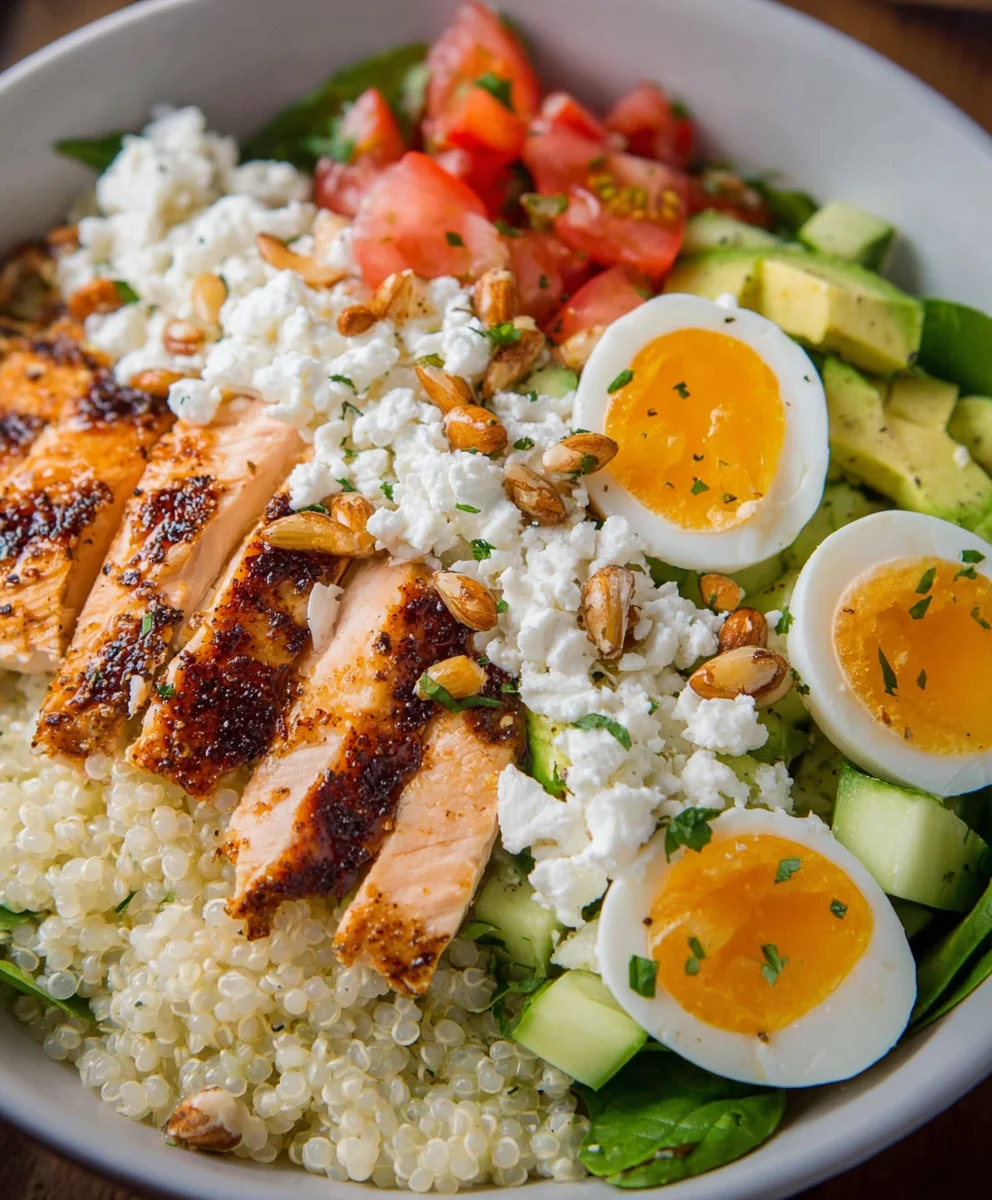 High Protein Salads- Delicious Lunch Ideas