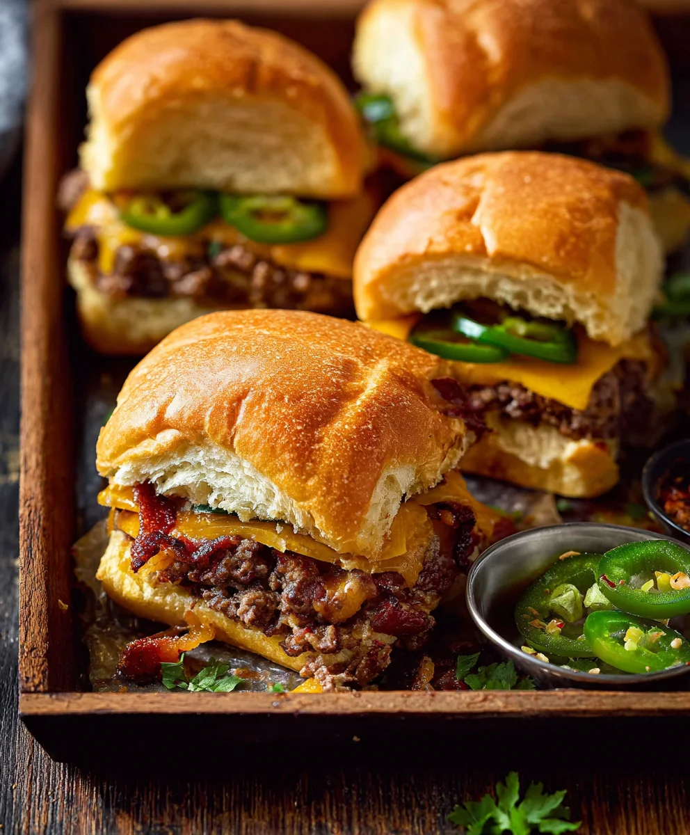 Easy Beef Cowboy Sliders- Simple & Delicious Recipe