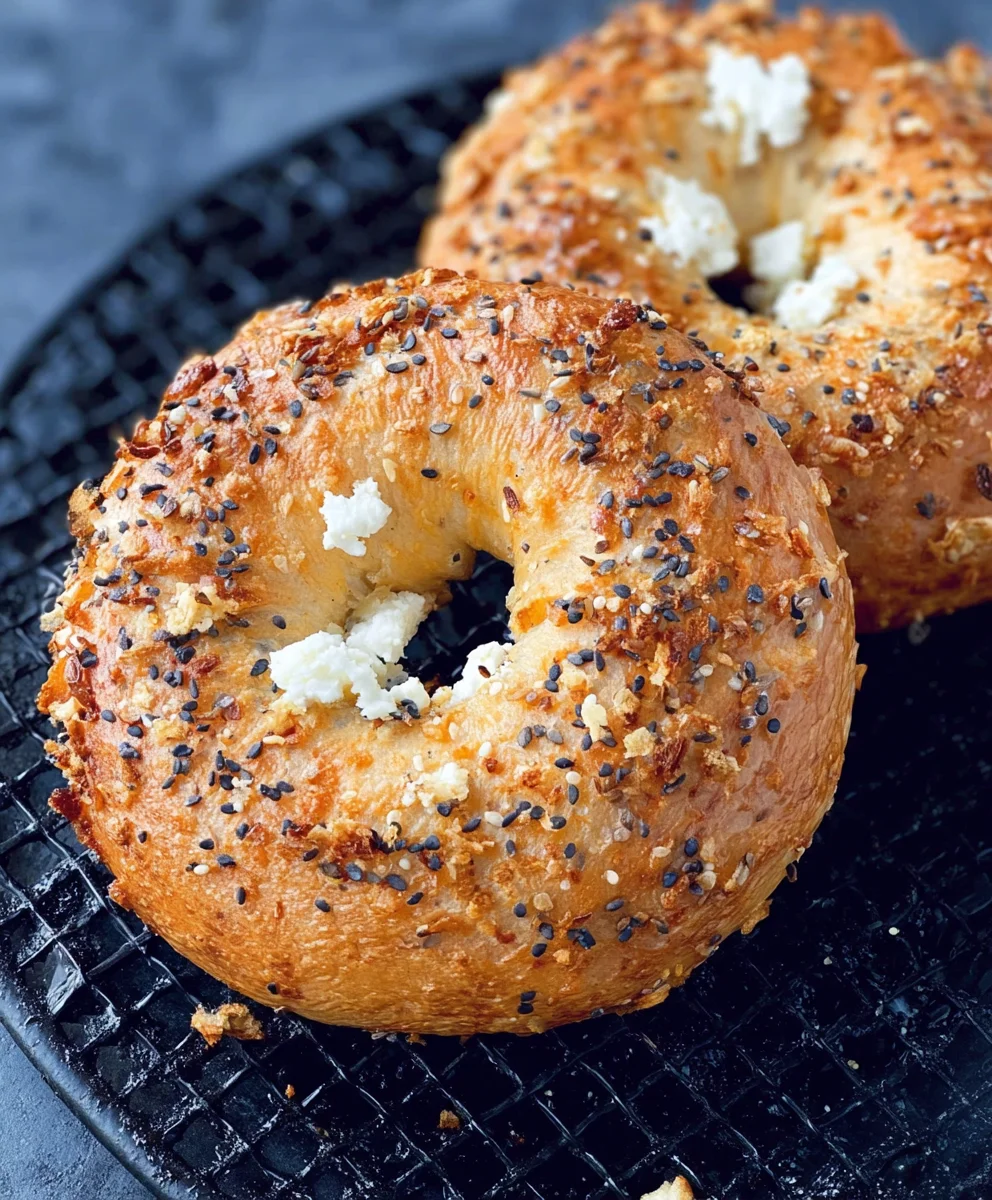 Protein Bagels with Cottage Cheese-Easy Recipe