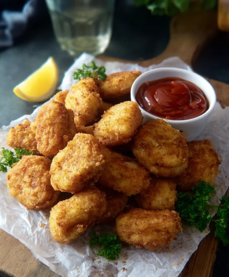 Easy Homemade Chicken Nuggets-Crispy & Delicious