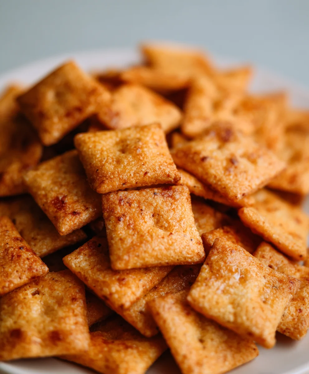 Sourdough Cheez-Its Recipe - Easy Homemade Cheesy Crackers
