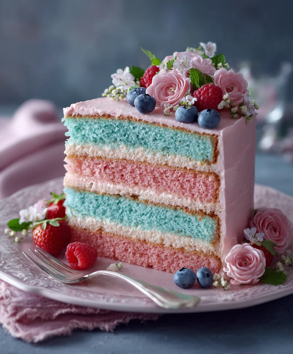 Dreamy Pink Blue Coquette Party Eats-Sweet Treats