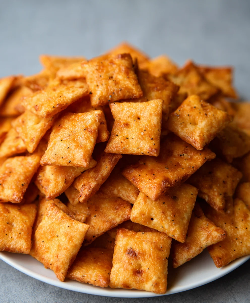 Sourdough Cheez-Its Recipe - Easy Homemade Cheesy Crackers