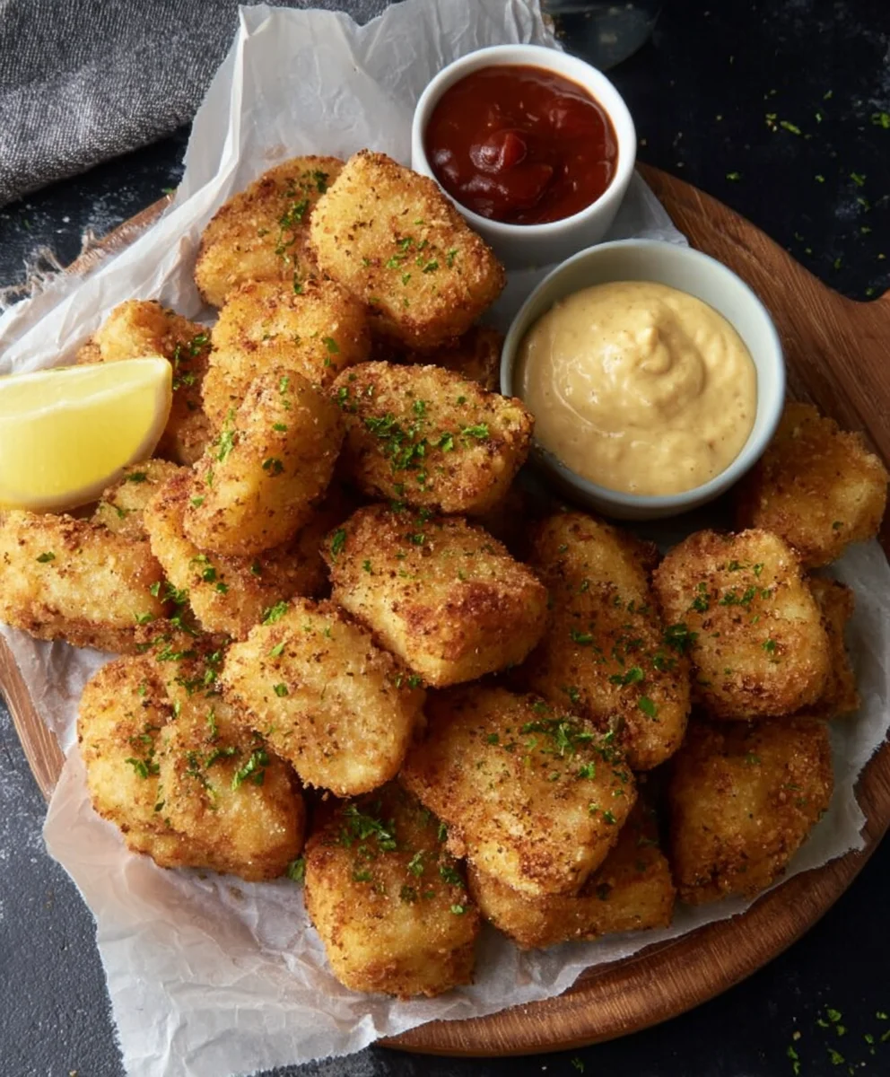 Easy Homemade Chicken Nuggets-Crispy & Delicious