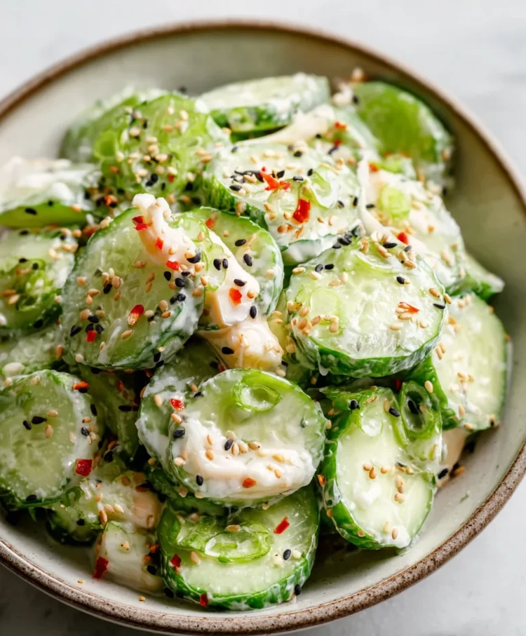 Easy California Roll Cucumber Salad – Fresh & Quick