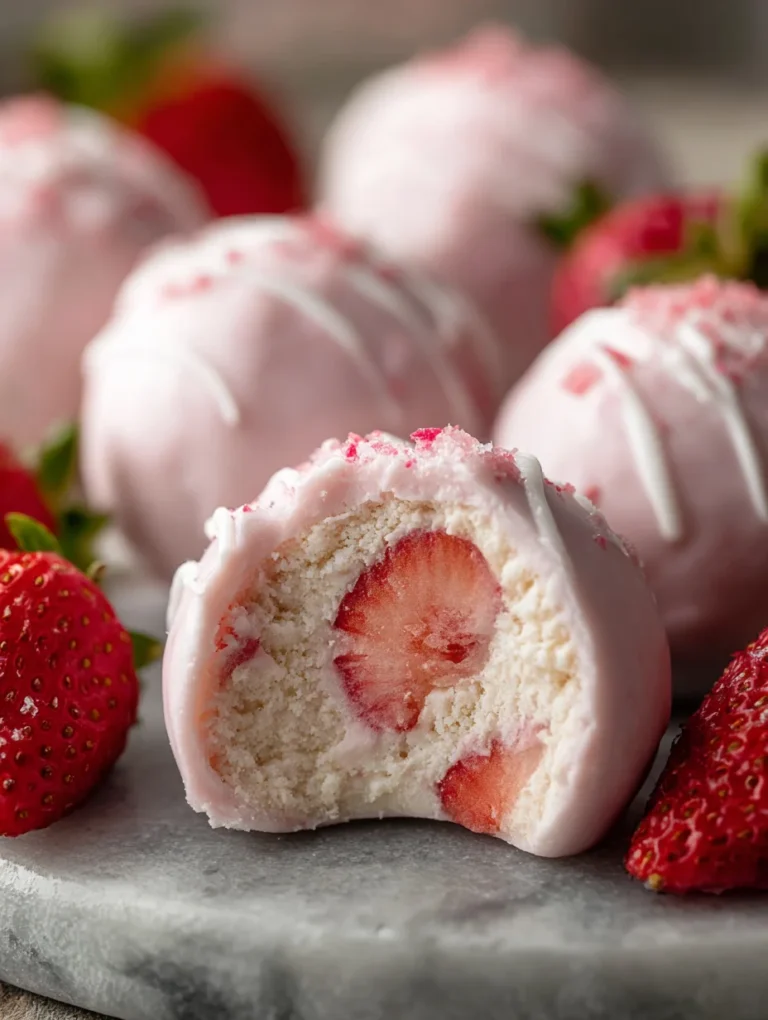 Easy Strawberry Yogurt Bites – Quick & Healthy Treat