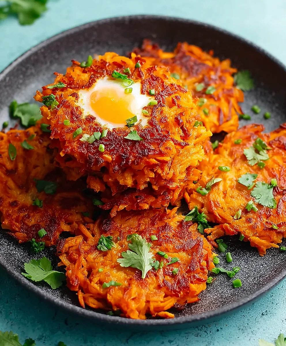 Savory Sweet Potato Hash Browns-Quick Easy Recipe