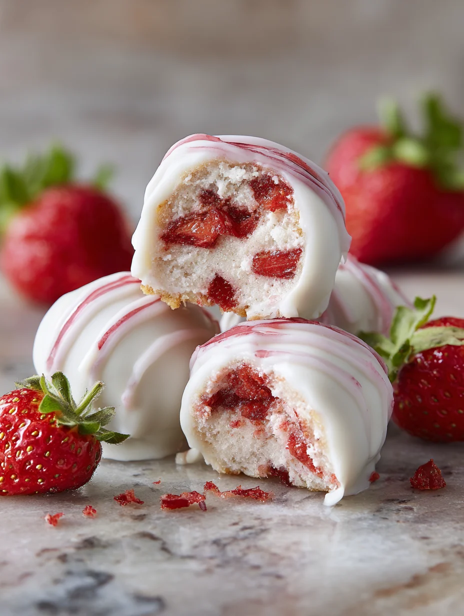 Easy Strawberry Yogurt Bites - Quick & Healthy Treat