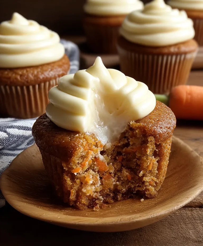 Carrot Cheesecake Cupcakes – Delicious Dessert Bites