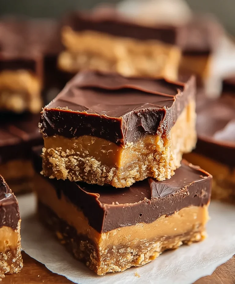 Decadent Chocolate Peanut Butter Bars-Easy Recipe