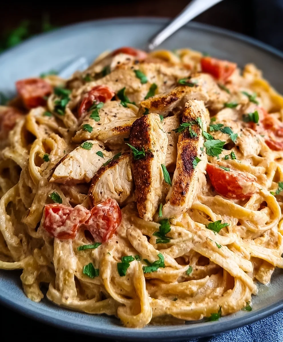 Quick Creamy Cajun Chicken Pasta-Easy Weeknight Meal