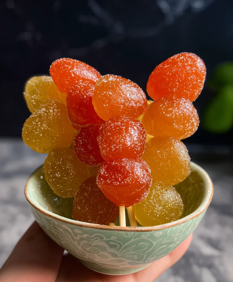 Easy Tanghulu Recipe – Candied Fruit Perfection