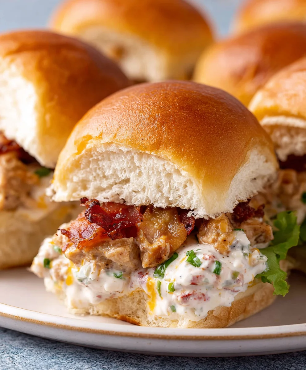 Beef Beef Bacon Ranch Sliders- Ultimate Chicken Beef Combo