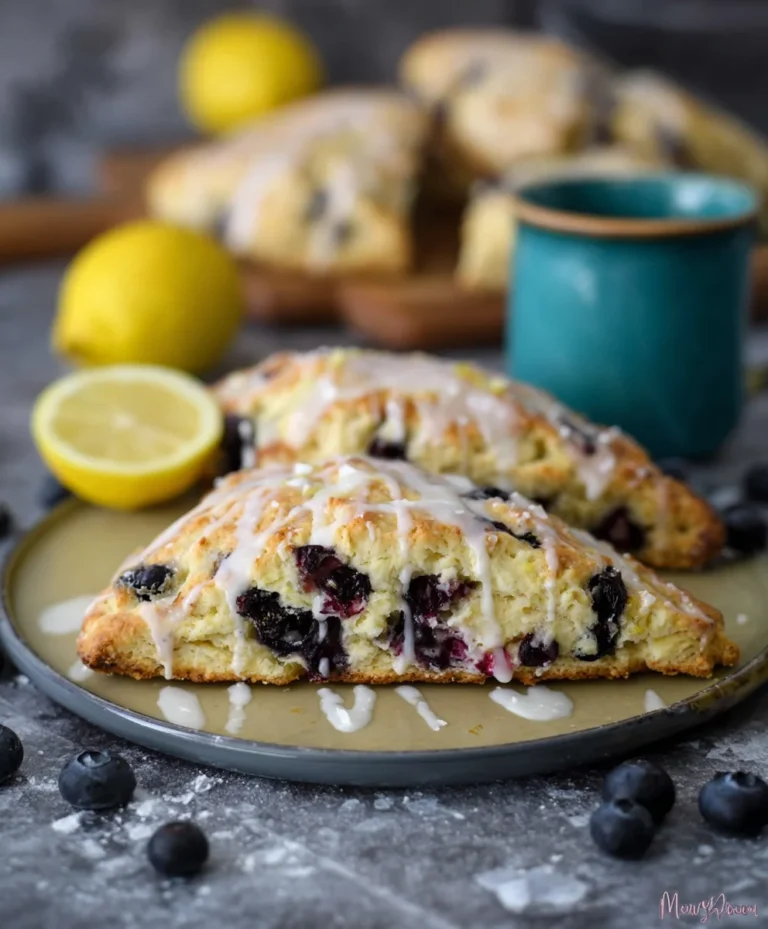 Sourdough Blueberry Lemon Scones – Delicious Discard Recipe