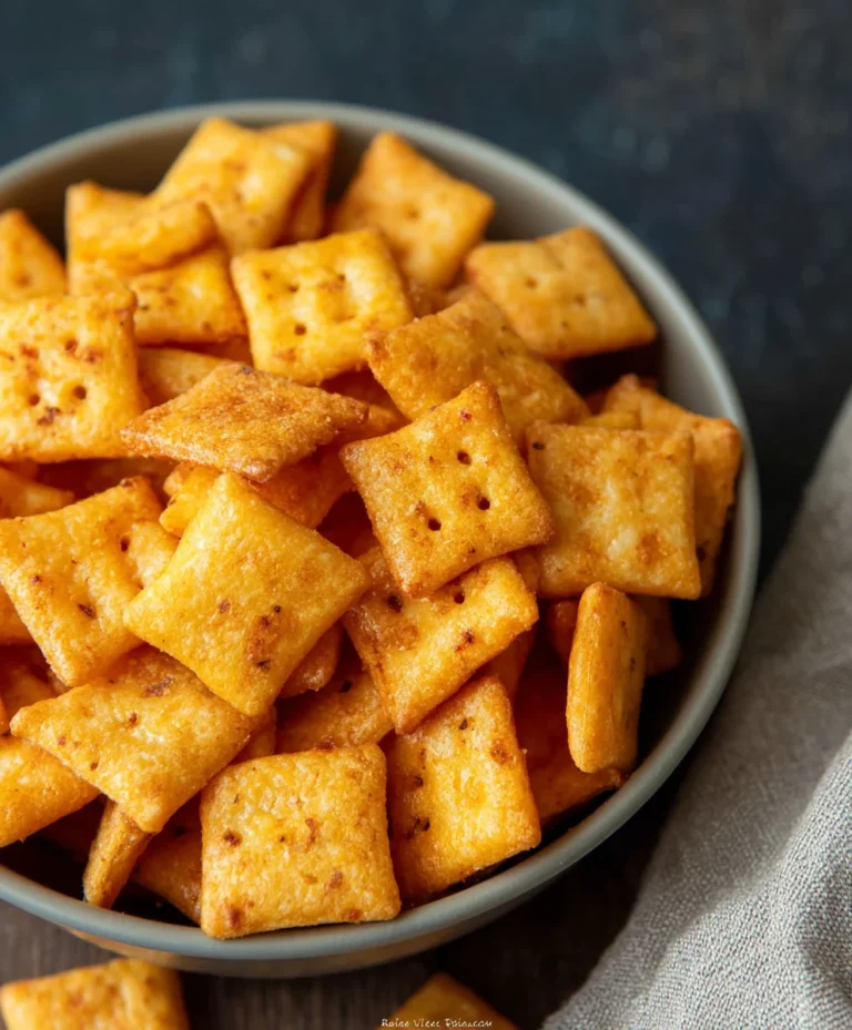 Homemade Gluten-Free Cheez-Its – Healthy Snack Recipe