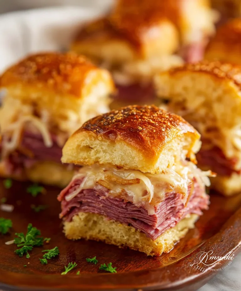 Classic Reuben Sliders – Delicious Mini Sandwiches