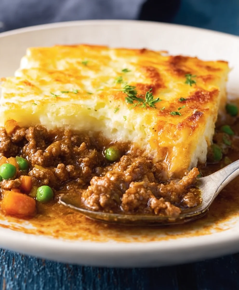 Easy Beef Shepherd's Pie-Comfort Food Classic