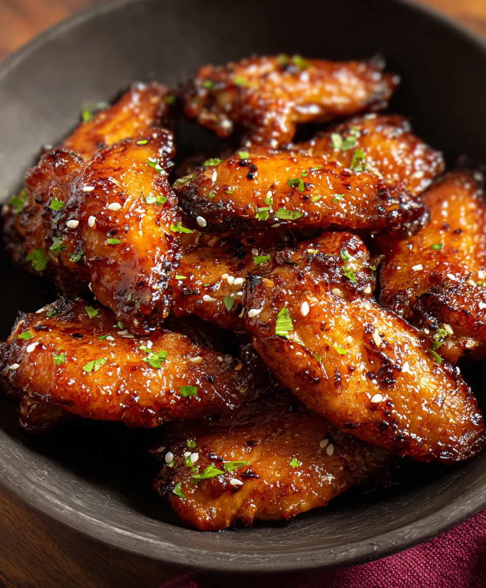 Honey Garlic Beef Wings- Easy Appetizer Recipe