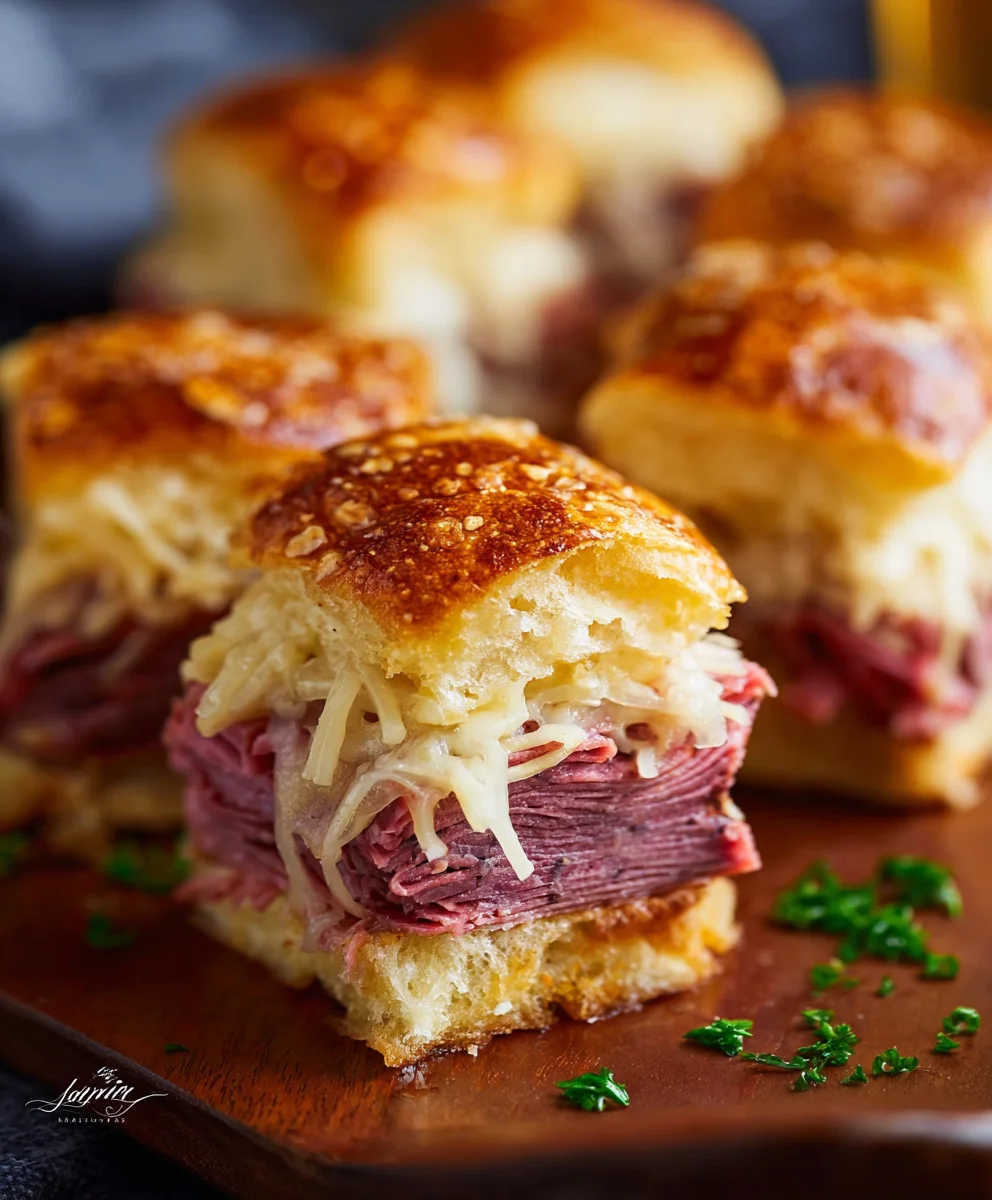 Classic Reuben Sliders - Delicious Mini Sandwiches