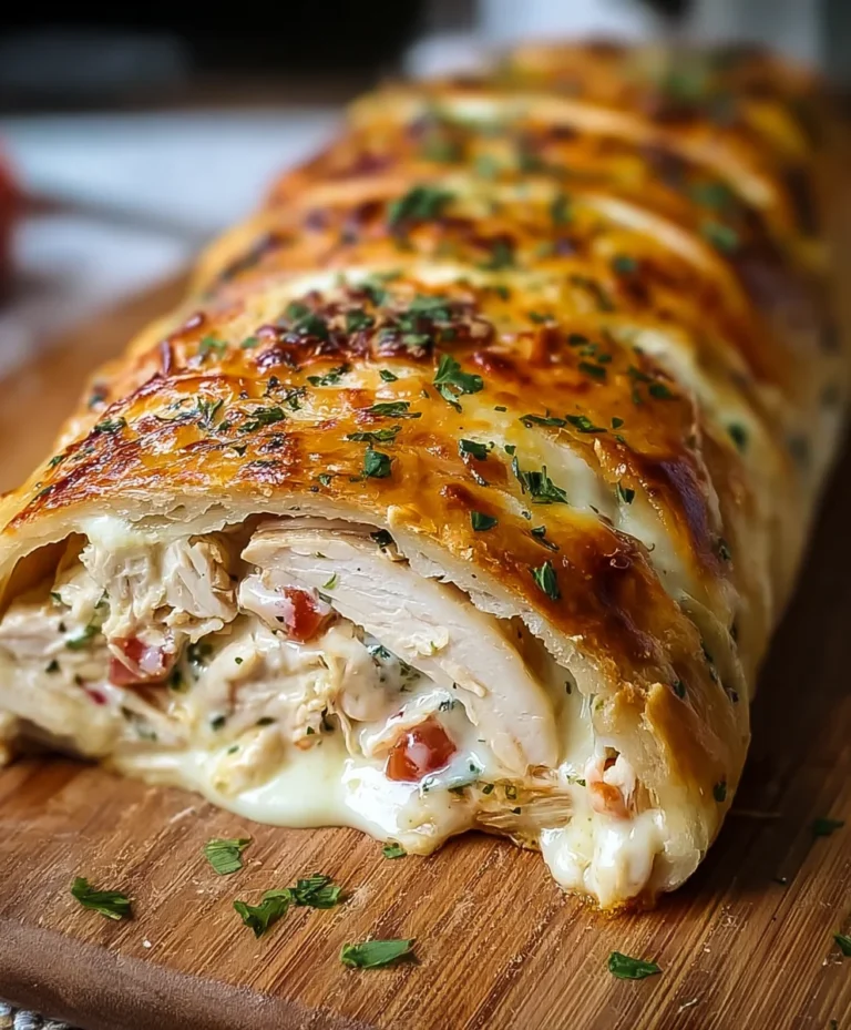 Easy Chicken Ranch Stromboli Recipe – Quick Dinner