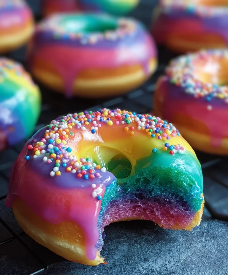 Rainbow Doughnuts Recipe – Fun & Delicious Treat