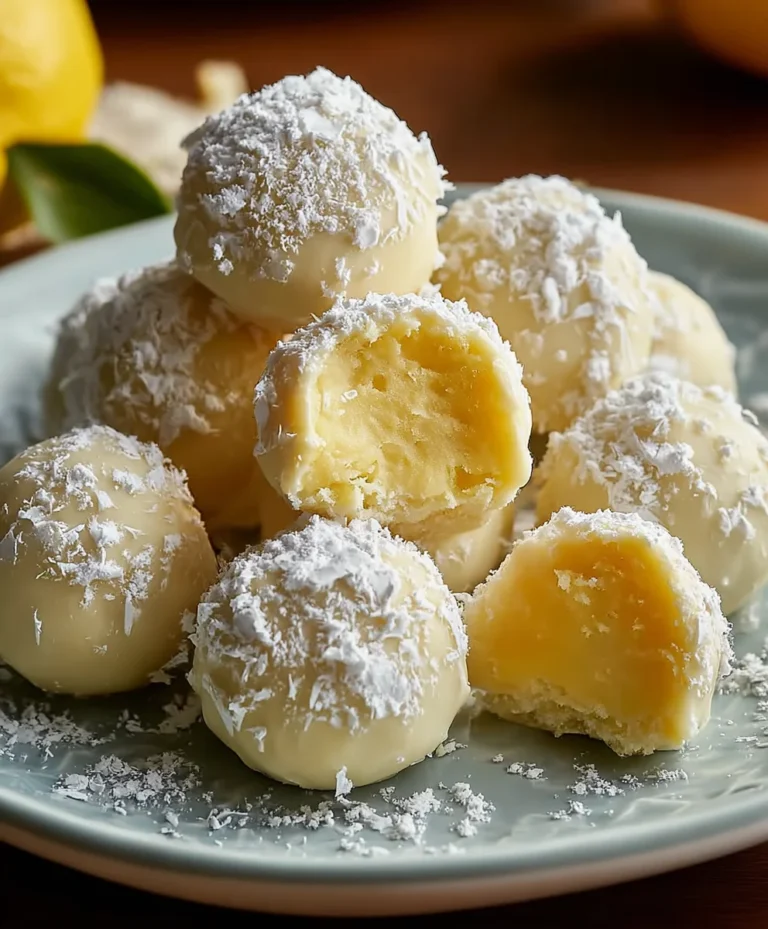 Zesty Lemon Truffles-Easy No-Bake Dessert Recipe