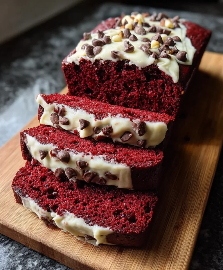 Red Velvet Banana Bread Recipe – Easy & Delicious Treat