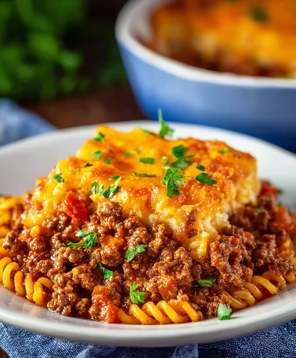 Quick Sloppy Joe Casserole - Easy Family Meal